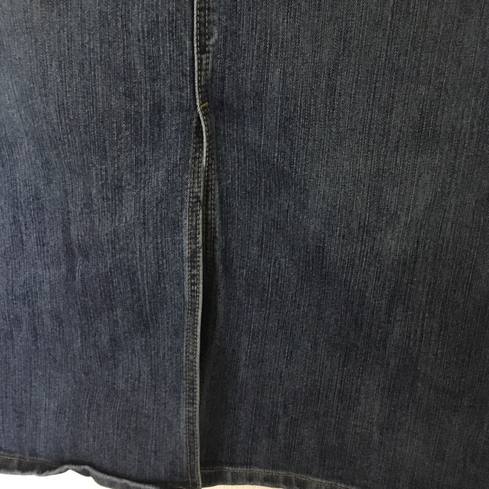 Vintage Denim Maxi Skirt - Picture 2 of 7
